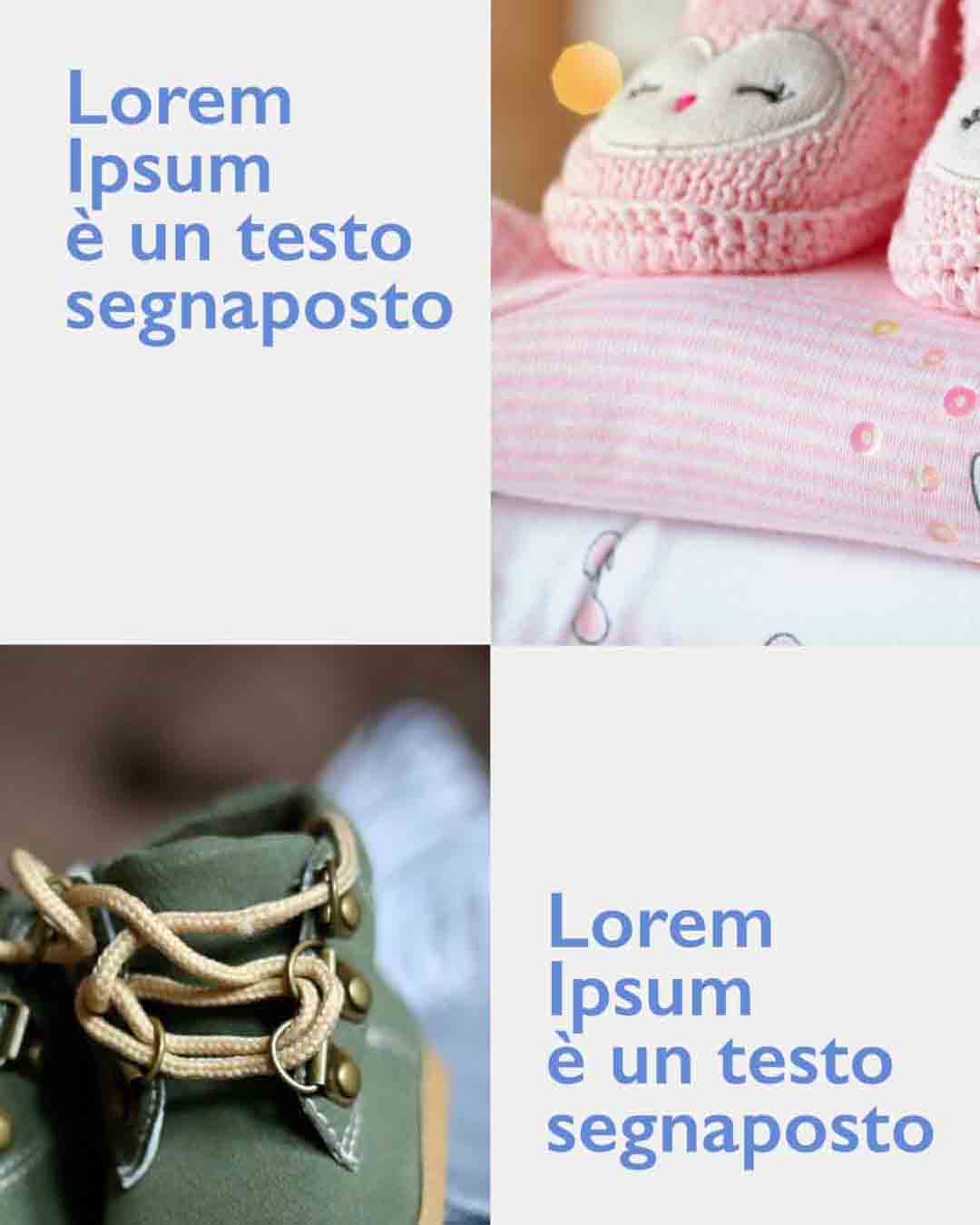 Promozione negozi abbigliamento e accessori con reel personalizzato